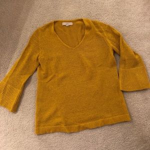 LOFT Bell Sleeve Sweater